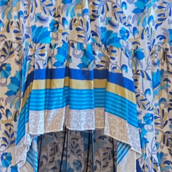 Bohemia Cotton Skirt High Low NWT size L - Picture 3 of 5